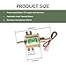 Titwaye Electric Fuel Pump, 12V Low Pressure Fuel Transfer Pump, HEP-02A Automotive Gas Line Replacement, Fit for Cars, Boats, Carburetor, Trucks, Lawnmower and Generators (Gold)