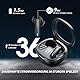 AI Kopfhörer Übersetzer, 3-in-1 Translator Earbuds, Bluetooth 5.4 Sprachübersetzer für 135 Sprachen mit App, 50Std, 5Übersetzungsmodi Echtzeit Übersetzer Ohrhörer für Lernen, Reisen, Business,Schwarz