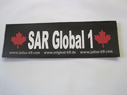 LabelsSAR Global 1 (Small) Package of 2 Julius-K9 for Harnesses