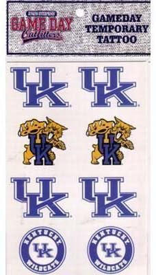NCAA Kentucky Wildcats Tattoo
