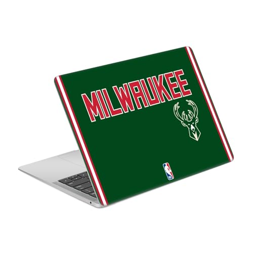 Autocollant vinyle MacBook Air 13.3 A1932 A2179 Bucks NBA
