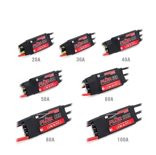 Contrôleur de vitesse brushless 2-6S avec carte de programmation LCD