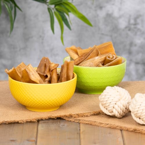 Lyra Pet® 10 kg Rinderkopfhaut Abschnitte 1-7 cm 10000 g wie Pansen Hundefutter Kauartikel Rind fettarm