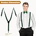 12 Pcs Colorful Elastic Y-Shaped Suspenders, Fashionable Comfortable & Breathable Belts for Cosplay, Party & Daily Wear