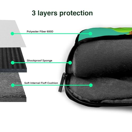 Sac d'ordinateur portable haut de gamme imprimé palmier relief 3D