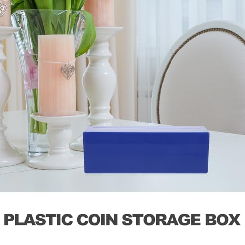 Caja plástica para almacenamiento de monedas para coleccionistas miniatura 2