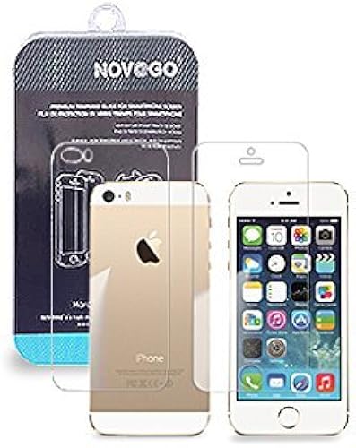 NOVAGO Pellicola Proteggi-schermo Vetro Temperato per iPhone Protezione Anteriore Posteriore