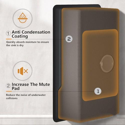 Lavabo de acero inoxidable multiusos con potentes características de drenaje para encimeras 4