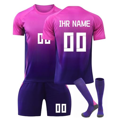 Fußball Trikot Kinder Trainingsset 2024/2025 Personalisiert mit Namen und...