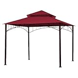 ABCCANOPY Replacement Canopy roof for Target Madaga Gazebo (Burgundy)