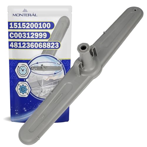 Geschirrspüler Sprüharm Unten mit dem Originalcode 1515200100 1515200200 für Beko für Blomberg C00312999 für Indesit 481236068823 für Whirlpool – Garantie 10 Jahre - MONTERAL