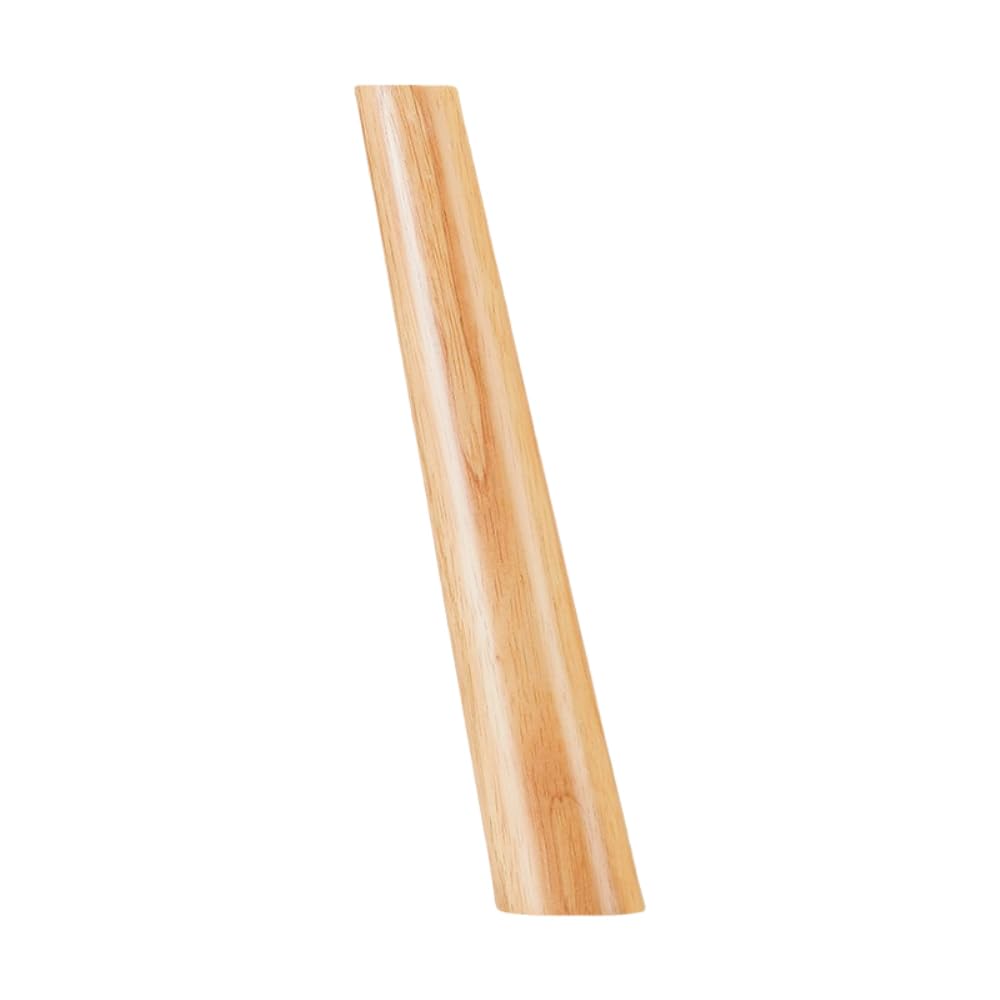 Wambere 4 piedini per mobili in legno massiccio, conici, per divano, tavolo, armadio, TV, comò, rotondi, per sollevare mobili e riparazione di mobili, colore legno B, 30 cm