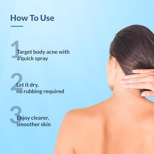 Image of Fixderma Salyzap-Az 2% Salicylic Acid + 2% Azelaic Acid Body Acne Treatment Unscented Spray For Acne On Body Parts Like Back, Upper Arms | Paraben Free | Unclog Pores - 100ml