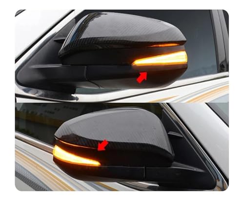 Lámpara indicadora de espejo trasero LED de alta gama para Highlander 4