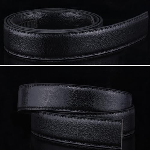 Men's Without Buckle for Automatic Buckle Waistband Fit Black Waist Ornament Waist Cincher3