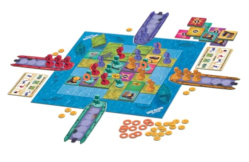 Stratego Lost Island juego de mesa familiar estrategia 2-4 jugadores miniatura 2