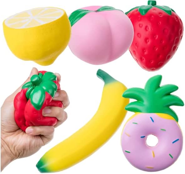 Mr. Pen- Jumbo Squishies Slow Rising, 4 Pack, Squishy Pack, Squishy Animals, Squeeze Toys for Kids, Squish Toy, Squishy Fidget, Cute Squishies, Squishies Jumbo, Big Squishy