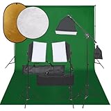Este kit de estudio fotográfico es una opción ideal para fotografiar en el estudio o en exteriores.