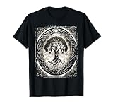 Celtic Knot Tree Of Life on Myths Nordic Yggdrasil Viking T-Shirt