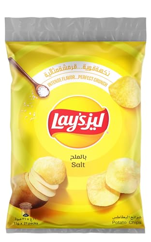 Lays Salt Potato Chips 11g x 21