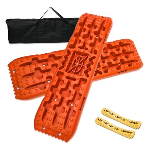 YATOINTO Off-Road Traction Boards with Jack Base,Pair Recove