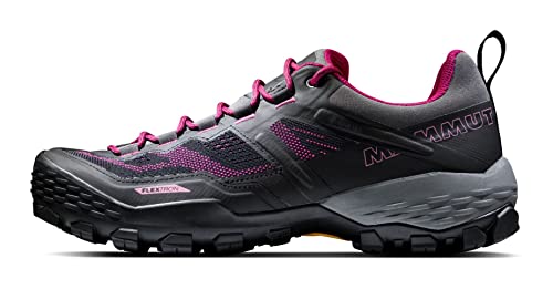 MAMMUT Ducan Low GTX Damen-Sneaker Kletterschuhe, Phantom, Dunkelrosa, 38 EU