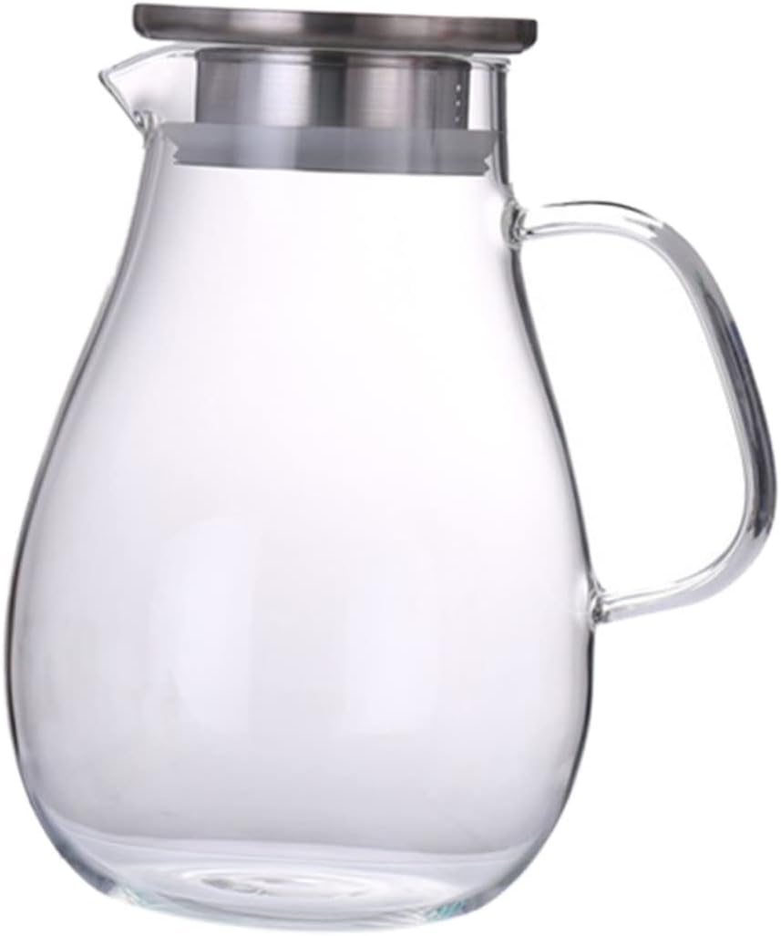 Large Glass Cold Kettle Multipurpose Storage Kettle for Juice Water Bottle