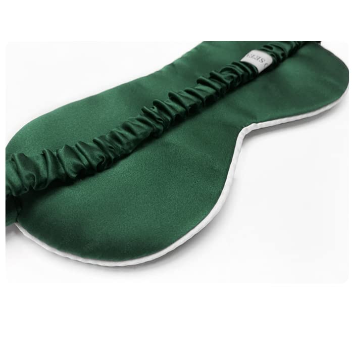 Máscaras para dormir Zero Eye Pressure Blackout pa Máscara de seda for dormir con almohadillas for los ojos de verano de morera y ácido hialurónico(Pink_9.1 * 3.9in)