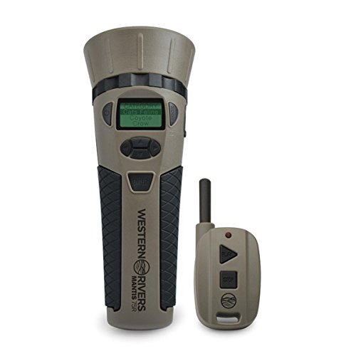Walker’s Mantis 75 Compact Easy-to-Use Handheld Electronic Game Call with Remote – Predator Hunting Accessory