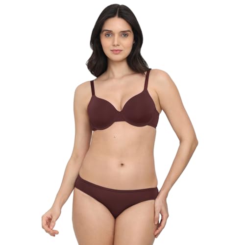 Image of Wacoal Women's Everyday Elegance|Padded|Wired|Full Cup|Everyday Wear|Smooth Finish|T-Shirt Bra