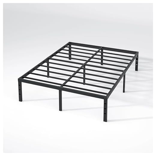 NEW JETO King Size Metal Bed Frame