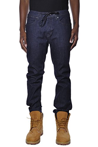 KR3W Men's K Slim Jean in Dark Blue, 30