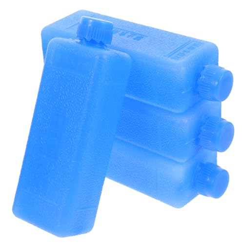 INOOMP 4Pcs for Air Conditioner Fan Reusable Cooler Packs for Lunch Boxes Compact Freezer Packs for Cooling Safe Material Design for Easy Use