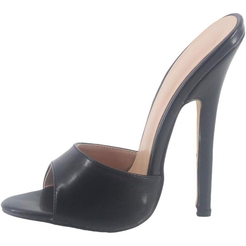 Sandalias fetichistas tipo botines para noches de fiesta y sesiones de moda exclusivas