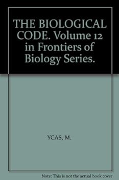 Hardcover THE BIOLOGICAL CODE. Volume 12 in Frontiers of Biology Series. Book