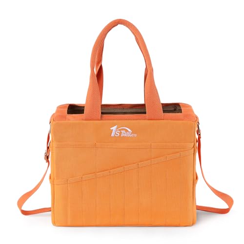 Art Craft Supply & Pottery Bag, 36 Pockets, Detachable Strap