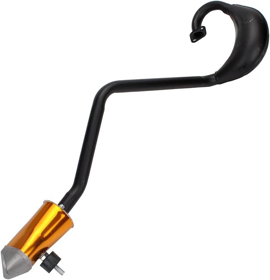 Exhaust Pipe Muffler For Mini Dirt Bike 2-Stroke 47 49 50cc Motorcycle Off Road Motorcycle Pit Bike