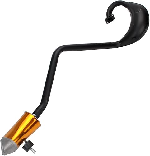 Silenciador de tubo de escape para mini motocross de 2 tiempos 47 49 50cc motocicleta todoterreno Pit Bike