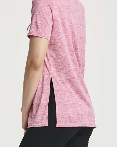Real-Essentials-5-Pack-Womens-Short-Sleeve-Crew-Relaxed-Active-T-Shirt-Dry-Fit-Yoga-Top-with-Split-Hem-Available-in-Plus