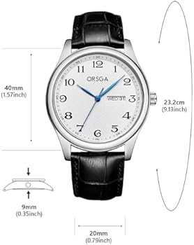 CIVO Horloges heren lederen armband polshorloge CIVO Horloges heren lederen armband polshorloge