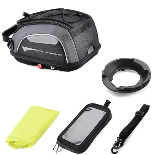 Bolsa de tanque para BMW R NineT con sistema antirrobo y carcasa impermeable