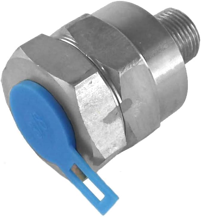 Brianna Auto Parts - BAP23010 - SC-3 1/2" Heavy Duty Truck Single One-Way Air Brake Check Valve - Inlet | Outlet: 3/8" NPT - N13526AG