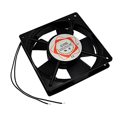 Circulated Air Fan Low Noise 40dBA Incubator Accessories Replacement Exhaust Fan with Powerful for Egg Incubator Incubator Fan for Egg Incubator Fan Heater Incubator Fan Kit with Heater Fan 12v