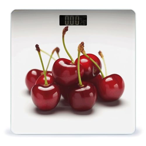 Báscula digital de baño vidrio templado 400lb capacidad miniatura 1