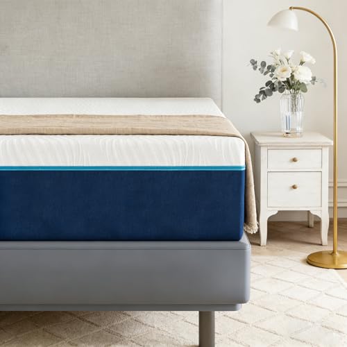 DEWINNER Matelas 180x200, 20cm Épaisseur, Mousse à Mémoire de Forme, Fermeté Moyenne, 7 Zones de Confort, Soutien Parfait, Réversible à Deux Faces,pour Chambre...