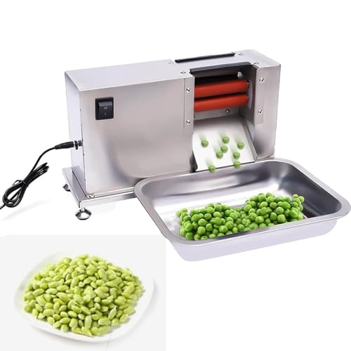 Sgranatrice elettrica per Piselli, 20W semiautomatica per la sbucciatura Commerciale di Edamame e Fagioli, Soluzione di sgusciatura efficiente
