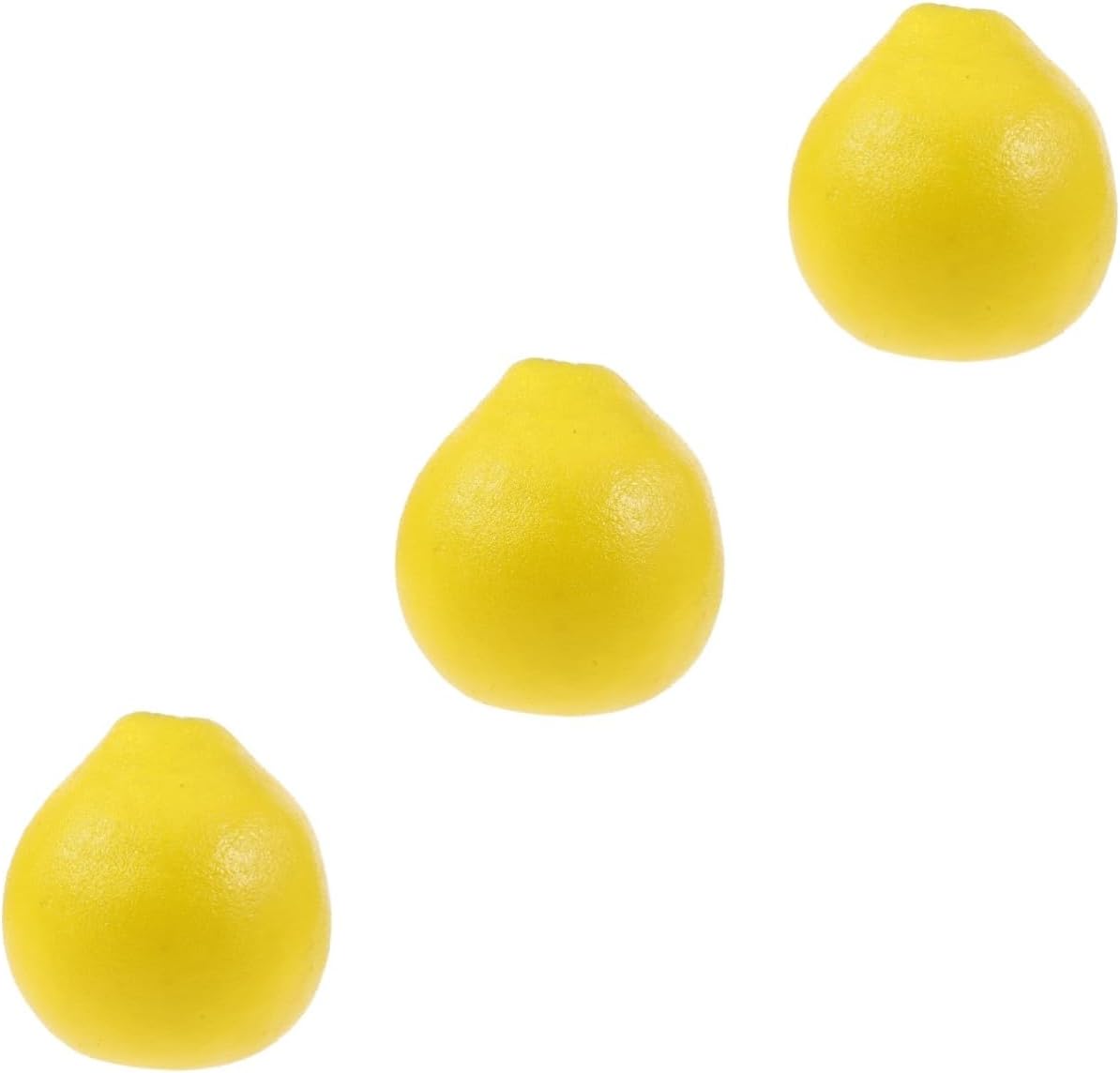 Gadpiparty 3pcs Artificial Pomelo Foam Model Lifelike Decoration for Homes Offices and Fruit Shops Realistic Simulation Fruit Crafting Display