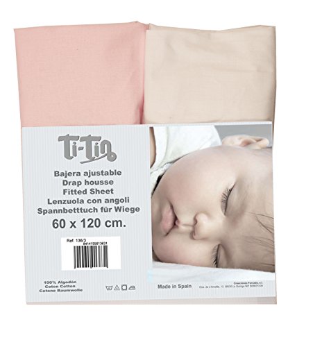 Ti TIN Confezione da 2 Lenzuola con Angoli per