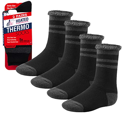 Debra Weitzner Warm Thermal Socks for Men and Women...