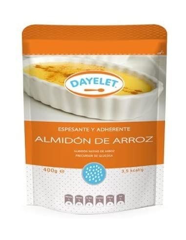 Dayelet - Almidon Arroz Sin Gluten Dayelet - 400 Gramos